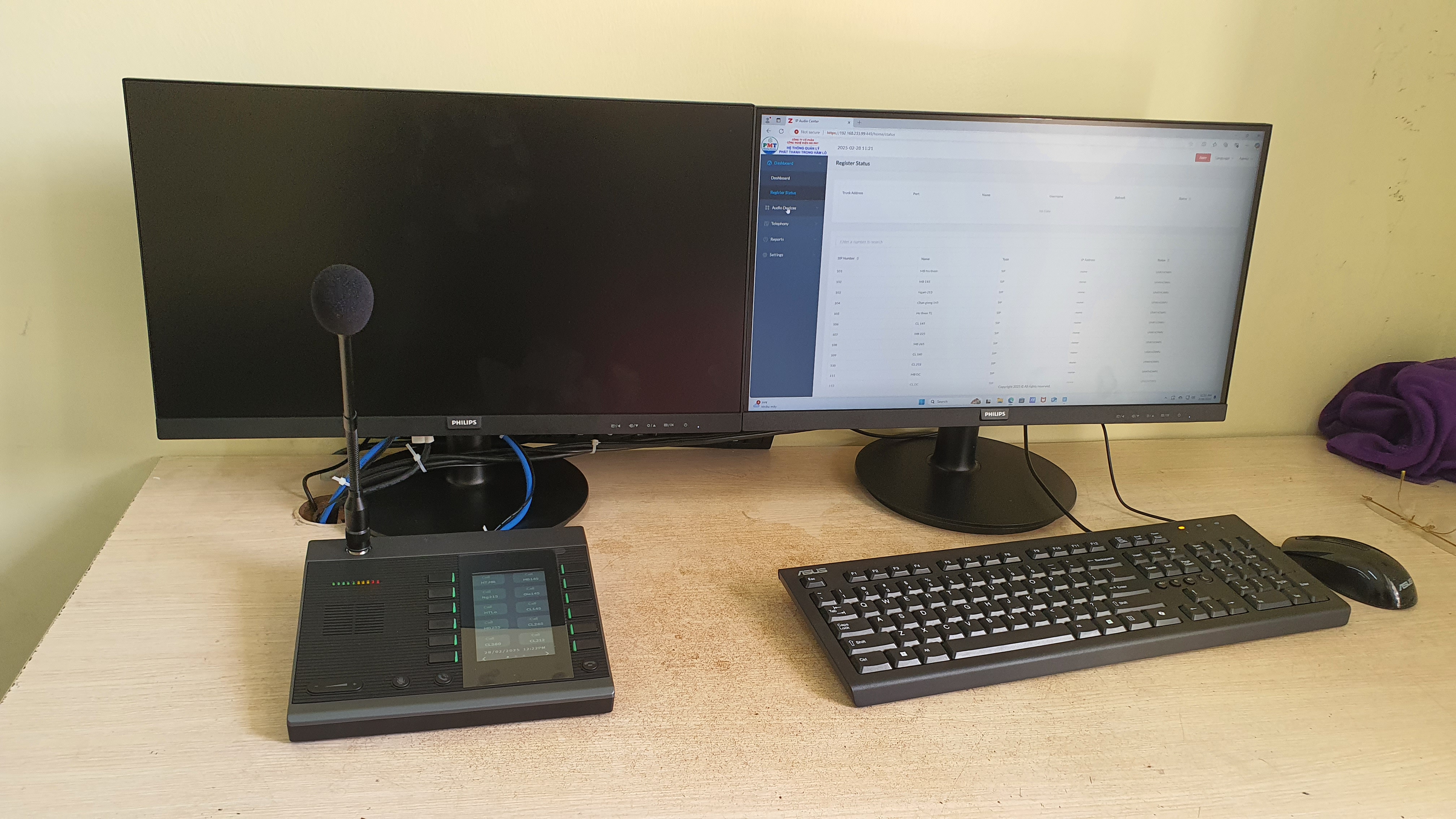 Loa phát thanh phòng nổ